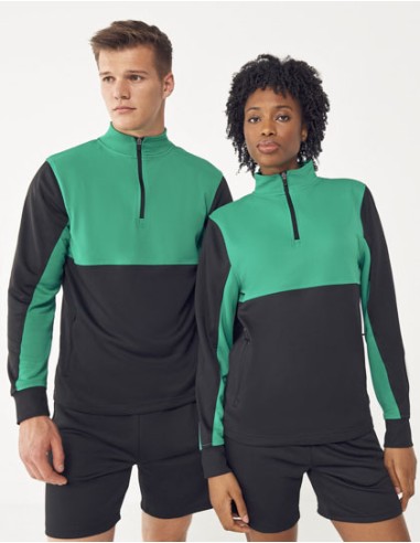 FIN-LV874-Adults 1/4 Zip Tracksuit Top